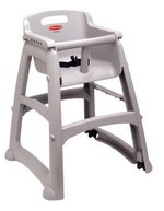 Rubbermaid Youth Chair, Platinum
